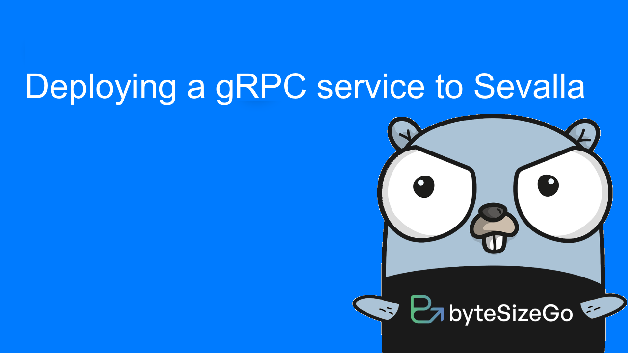 Thumbnail for Deploying a gRPC service to Sevalla