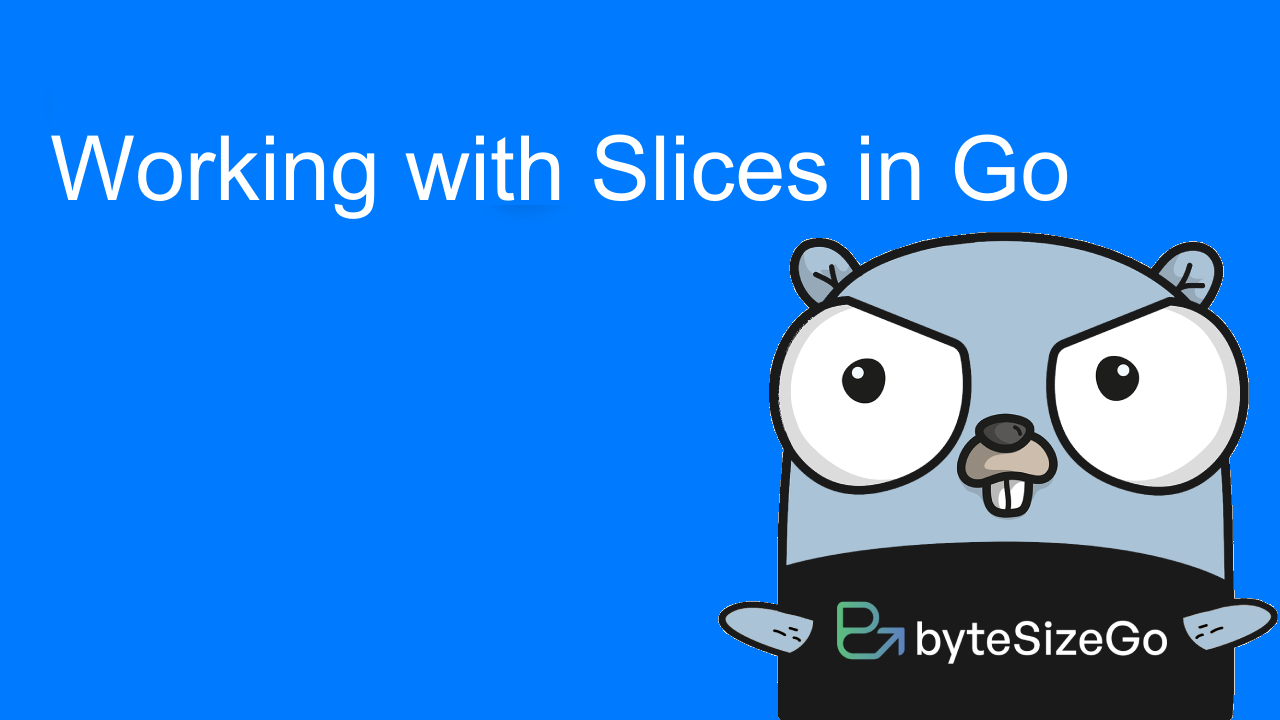 Thumbnail for Working with Slices in Go